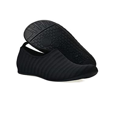 Imagem de Legou Sapatos de natação de sola fina de verão com pés descalços, sapatos de rastreamento de rio Preto2 44