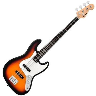 Imagem de Contrabaixo Phx Jb 3Ts Jazz Bass 4 Cordas Sunburst