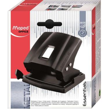 Imagem de Perfurador De Papel Essentials 4034 Preto Fosco 35 Folhas