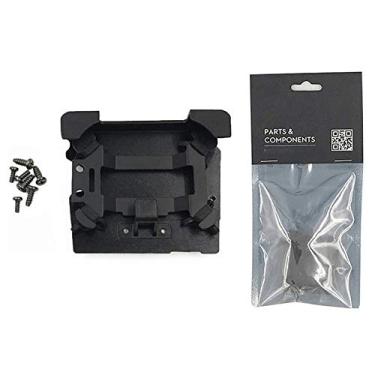 Imagem de Conjunto de placa amortecedora de vibração DJI Mavic Pro, suporte superior RCmall Platinum Gimbal com amortecedores de borracha.