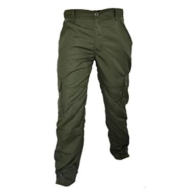 Imagem de CALÇA CARGO MASCULINA FEMININA TREKKING TRILHA CAMPING (46, Verde Oliva)