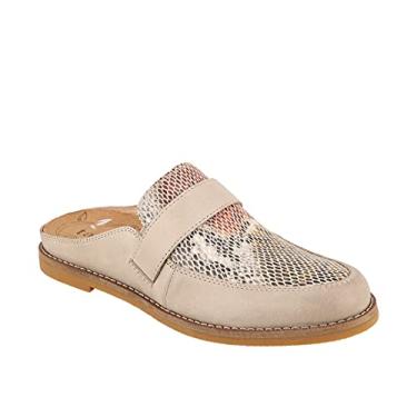 Imagem de Taos Calçado Feminino Royal Mule, Taupe Snake Multi, 7