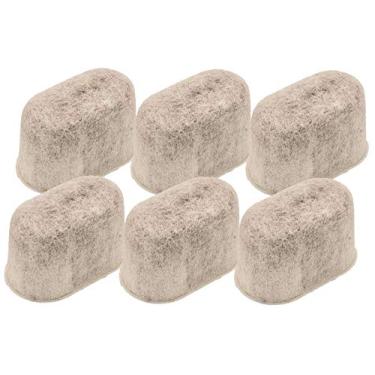 Imagem de Substituição de filtros de água de resina Ion Exchange da Blendin, compatível com máquinas de café Breville BWF100, Branco, 6