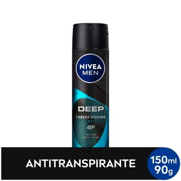 Imagem de Desodorante Nivea Men Deep Beat 48h Antitranspirante Masculino Aerosol 150ml 150ml