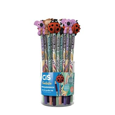 Imagem de Lápis preto HB CIS Fantasia Abraçadinhos, Pote com 24 unidades