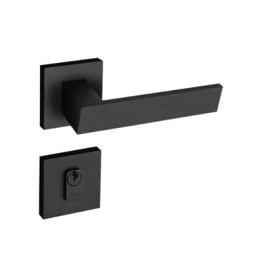 Imagem de Fechadura Externa Preta Fosca Beethoven Pado