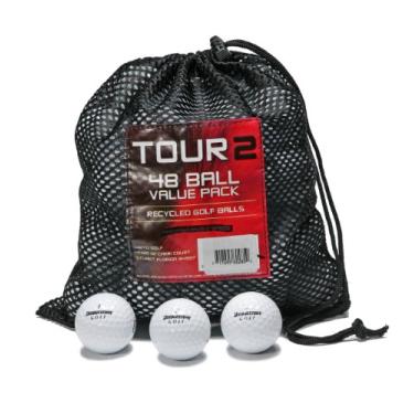 Imagem de Bolas de golfe recicladas Bridgestone B Grade sortidas (pacote com 48)