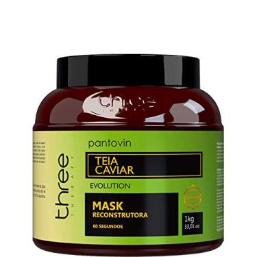 Imagem de Three Therapy Pantovin Teia Caviar - Máscara Reconstrutora 60 segundos 1kg