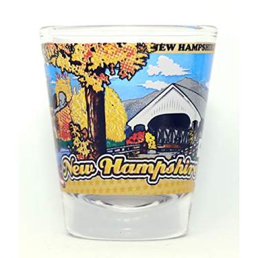 Imagem de World By Shotglass Vidro Envolvente New Hampshire State Copo de Shot 5 x 6 cm Transparente 44.36 ml