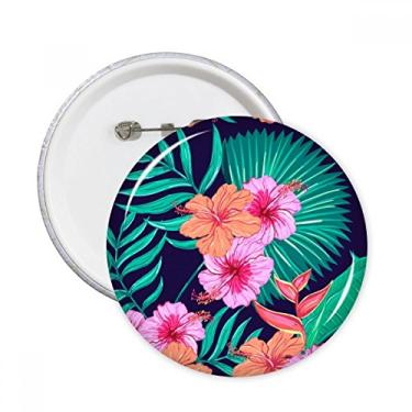 Imagem de Flor planta, folha, céu azul, alfinetes redondos, emblema, botão, decoração de roupas, presente 5 peças