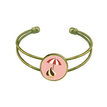Imagem de Bracelete retrô com pingente de chocolate e sorvete de chocolate Sunshade