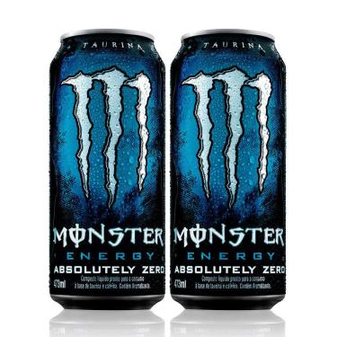 Imagem de Kit 2 Energético Monster Energy Absolutely Zero 473ml