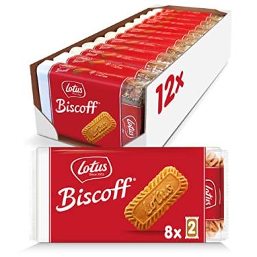 Imagem de 192 Biscoitos,12 Pacotes, Bolacha Belga, Lotus Biscoff.