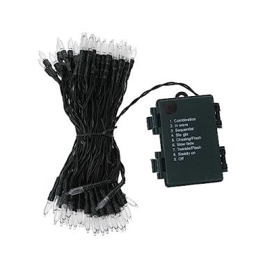 Imagem de OSALADI Corda De 1 Unidade Luzes Decorativas De Cordas Luz De Fio De Cobre Luzes De Festão Interior Luzes De Guarda-sol Luzes Led Alimentadas Por Bateria Mini Pvc Decorações