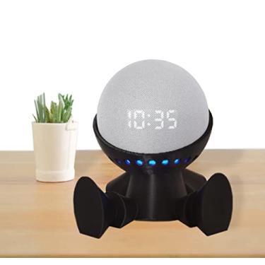 Imagem de Suporte Base para Alexa Compatível com Echo Dot 4º e 5º Geração (Modelo 1 - Robô Espacial Pr)