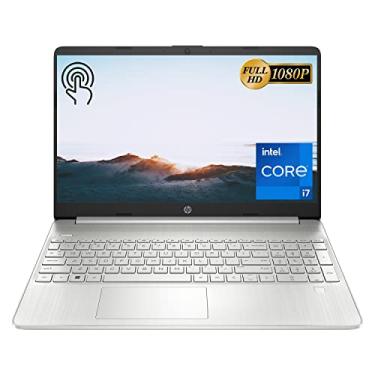 Imagem de Notebook HP 15 HP 2021, tela sensível ao toque IPS de 15,6 polegadas, i7-1165G7, RAM DDR4 de 32 GB, SSD PCIe de 1 TB, webcam, USB-C, HDMI, WiFi 6, teclado retroiluminado