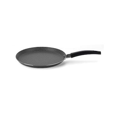 Imagem de Crepeira e Panquequeira Multiflon Gourmet Antiaderente Ultra 7 Preta - 24 cm