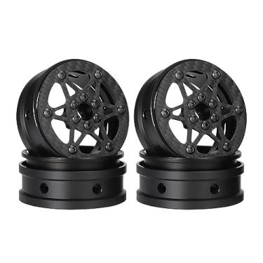 Imagem de AMK Carbon Fiber 12mm Hex Hub 2.2 Beadlock Wheels Rims for 1/10 RC Crawler Tires Axial SCX10 TRX6 Gen7 Gen8 Gelande Pro GSPEED V4 TRX4 Upgrades Element Enduro 4Pcs (D)