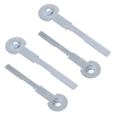 Imagem de Auto-plaza 2 pares (4 peças) Ferramentas de remoção estéreo chave de substituição. Unidade de ferramenta de remoção de rádio de carro rádio rádio CD Player Pins chave Fiitings Pin ferramentas estéreo