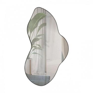 Imagem de Painel Espelhado Orgânico Decorativo Nature ES20 Preto - Dalla Costa