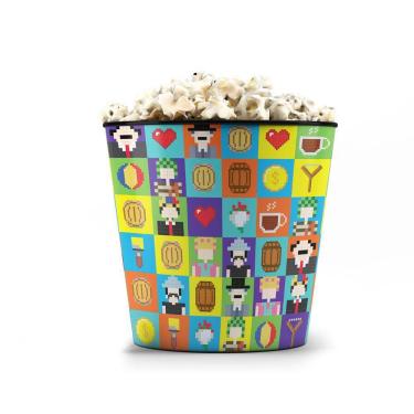 Imagem de Balde de Pipoca Licenciado CHAVES - 8bits