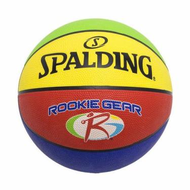 Imagem de Bola De Basquete Spalding - Jr. Nba/Rookie Gear - Borracha - Colorida