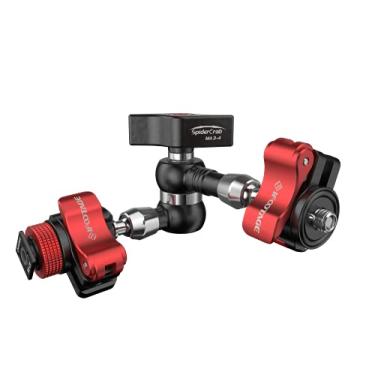 Imagem de IFOOTAGE Braçadeira mágica MA3-4, braço mágico articulado de força de fricção ajustável de 1/4" e 3/8" para equipamento de câmera DSLR/monitor LCD/luzes LED