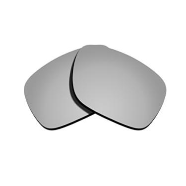 Imagem de Lentes de substituição para Oakley Holbrook Metal OO4123 - Cores (revestimento espelhado prateado)