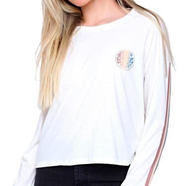 Imagem de Camiseta Rip Curl Vibes Tee - Bone-Feminino
