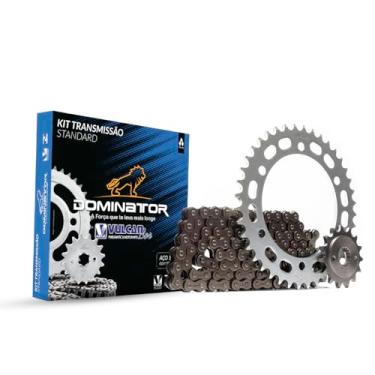Imagem de VULCAN.BOR, Kit Relação Transmissão Std Xtz150 Crosser Aço1045