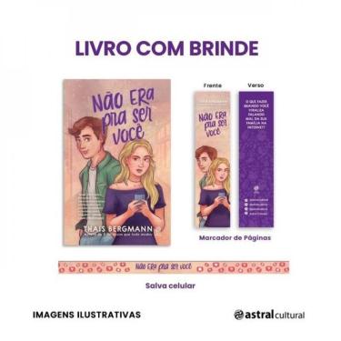 Imagem de Não Era Pra Ser Você + Fita Salva Celular + Marcador