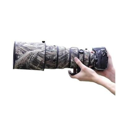 Imagem de CHASING BIRDS Capa protetora de lente impermeável camuflada para Nikon AF-S 300 mm F2.8 D II ED capa protetora de lente à prova de chuva (camuflagem palheta, com TC 2.0X (TC-20E III))