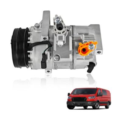 Imagem de HonHuCo Compressor A/C AD-622N LK4119D629AG serve para Ford Transit-150 250 350 2020 2021 2022 2023 3,5L