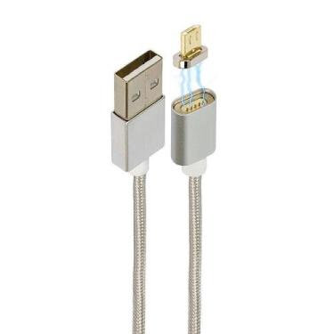 Imagem de Cabo Magnético Carregador E Dados Para Android - 50 Cm - Cirilo Cabos
