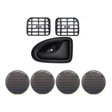 Imagem de Kit Difusor De Ar Central Renault Clio Tela Grade Auto E Maç - Claupla