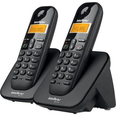 Imagem de Telefone Sem Fio Intelbras Ts 3112+ 1 Ramal, Preto