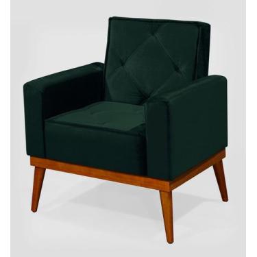 Imagem de Cadeira Poltrona Quarto Feminino Clínica Recepção - Portofino Estofado