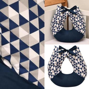 Imagem de Almofada Amamentação com Ziper Capa Removivel Facil de Lavar - RG Shop