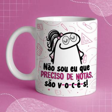 Imagem de Caneca porcelana branca 325ml - Flork dia dos professores - Criative-s