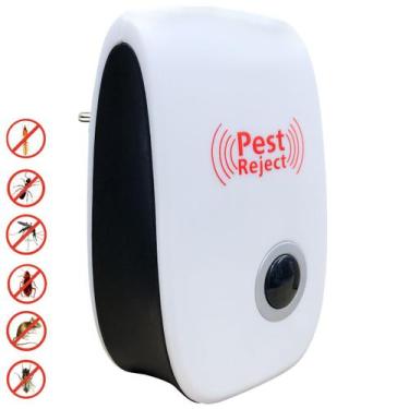 Imagem de Repelente Eletrônico Portátil Sonoro Espanta Mosca Insetos - Embralumi