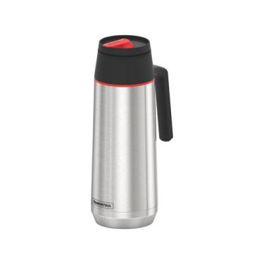 Imagem de Garrafa Térmica Inox Tramontina 750ml Exata 61640370, 750ml, Inox