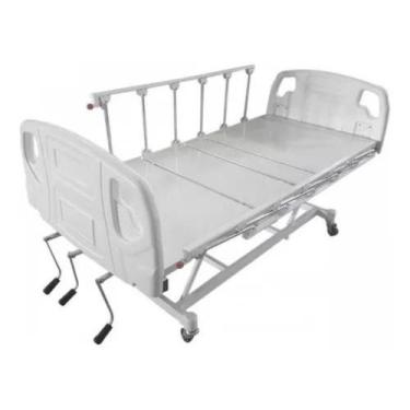 Imagem de Cama Hospitalar SupraSteel 3 Movimentos Manual + Colchão D28 - Supra S