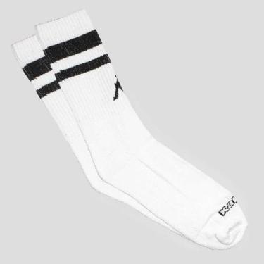 Imagem de Meia Kappa Sport Cano Alto Branca, Único