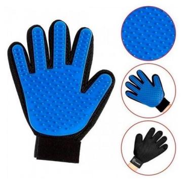 Imagem de Desembolador Removedor Pelos Pet Luva Escova Subpelos Cães - Desert Ec