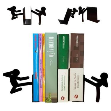 Imagem de Organizador Criativo - Aparador de Livros Suporte Bibliocanto - Karatê