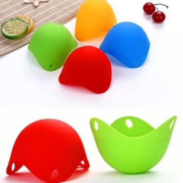 Imagem de Forma ovo cozimento silicone 9x6cm ovo poché utilidades - Lar Presente
