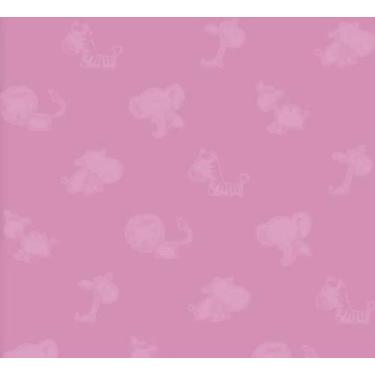Imagem de Papel de Parede Safari Friends Infantil Roxo SF6224 - IMPORTADO
