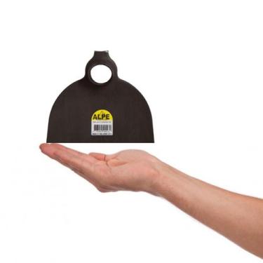 Imagem de Enxada Pequena Mini Sem Cabo Capinar Horta Jardim Em Aço 15 cm Alpe