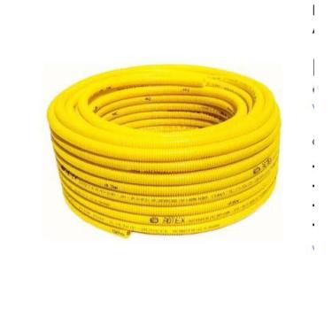 Imagem de Eletroduto  Flexivel Corrugado 25MM Amarela - Lealplastic