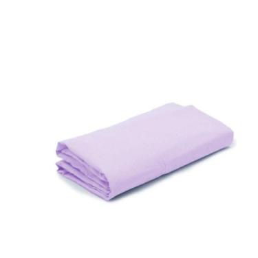 Imagem de Lençol de Elástico Avulso Berço Desmontável 70cm x 100cm x 15cm Lilás 